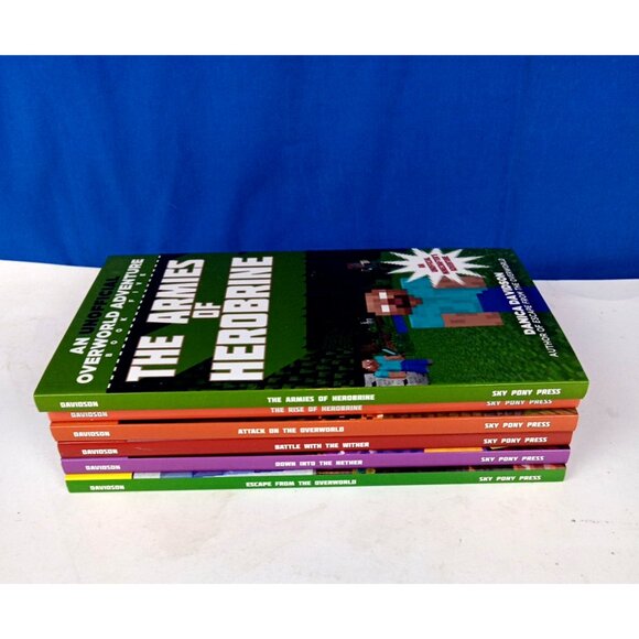 Great Adventure Stories for Minecrafters - 6 Books Box Set Series in Box - Picture 4 of 14
